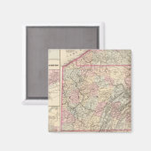 Pennsylvania 4 magneet (Voorkant / Achterkant)