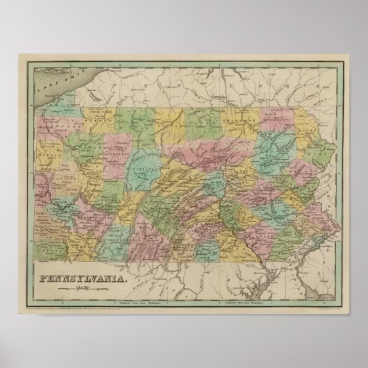 Pennsylvania 4 poster (Voorkant)