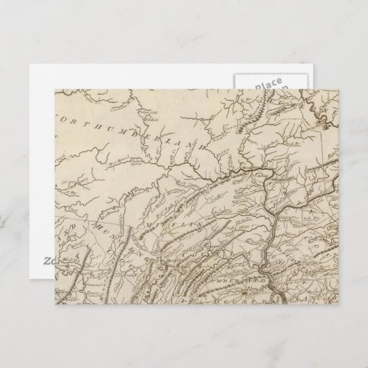 Pennsylvania 5 briefkaart (Voorkant / Achterkant)