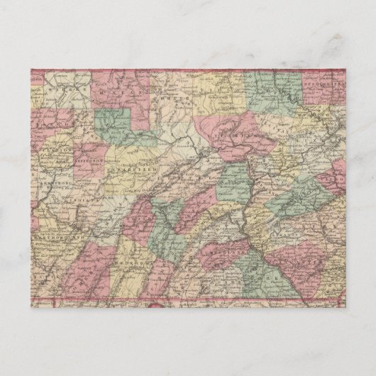 Pennsylvania 6 briefkaart (Voorkant)