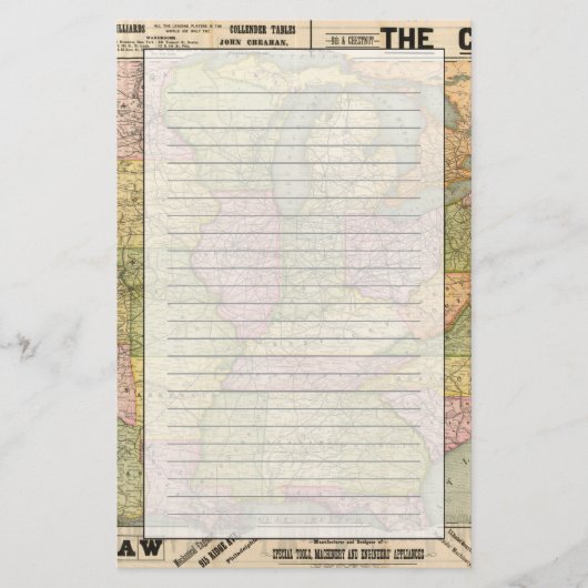 Pennsylvania 6 briefpapier (Voorkant)