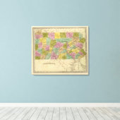 Pennsylvania 6 canvas afdruk (Insitu (Houten vloer))
