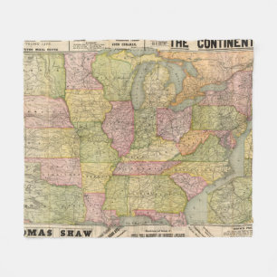 Pennsylvania 6 fleece deken