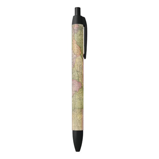 Pennsylvania 6 zwarte inkt pen (Achterkant (Verticaal))