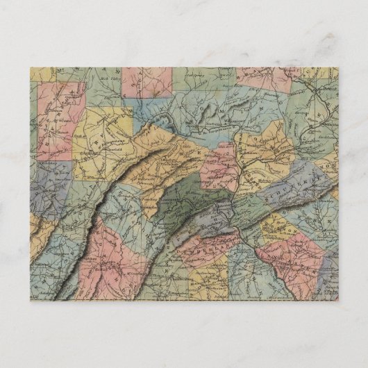Pennsylvania 7 briefkaart (Voorkant)