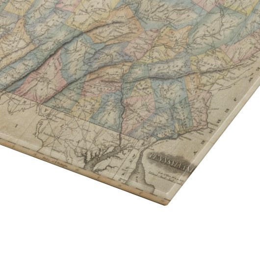 Pennsylvania 8 snijplank (Hoek)