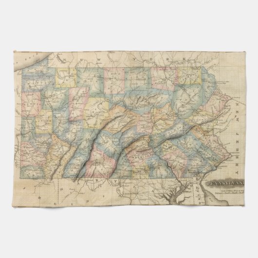 Pennsylvania 8 theedoek (Horizontaal)