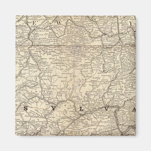 Pennsylvania 9 magneet (Voorkant)