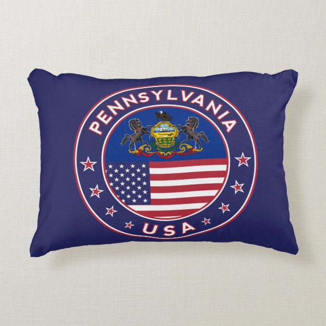 Pennsylvania Accent Kussen (Voorkant)