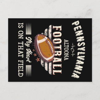 Pennsylvania Altoona American Football Briefkaart