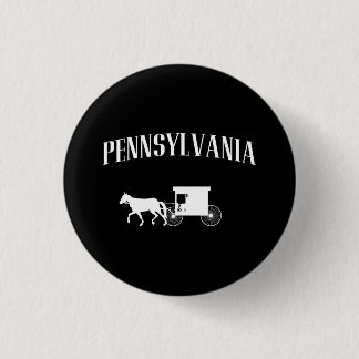 Pennsylvania Amish Carriage Ronde Button 3,2 Cm