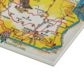 Pennsylvania Ansichtkaart Kaart Snijplank (Hoek)