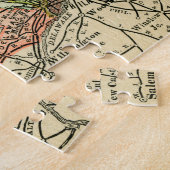 Pennsylvania Antiek Map Legpuzzel (Zijkant)