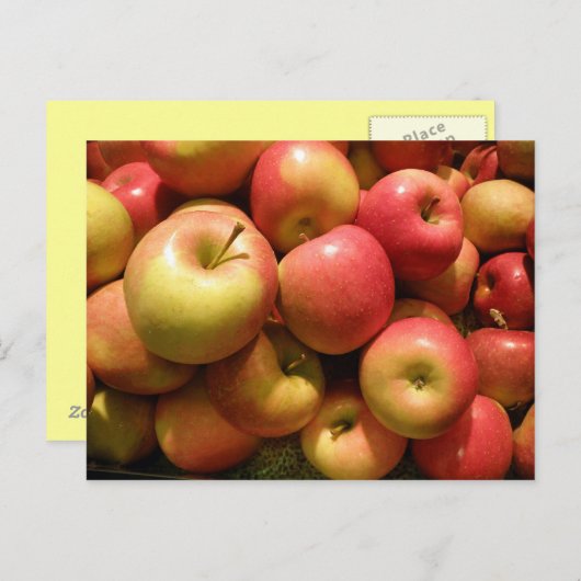 Pennsylvania Apples Postcard Briefkaart (Voorkant / Achterkant)