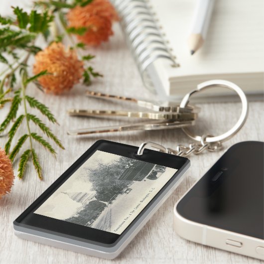 Pennsylvania Ave., Washington DC Style Sleutelhanger (Voorkant Rechts)