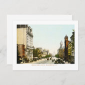 Pennsylvania Avenue, Washington D.C. Briefkaart (Voorkant / Achterkant)