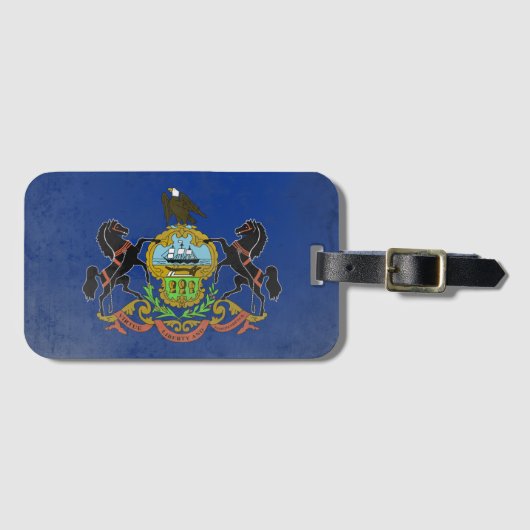 Pennsylvania Bagagelabel (Voorkant (horizontaal))