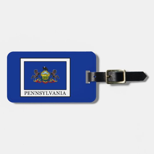 Pennsylvania Bagagelabel (Voorkant horizontaal)