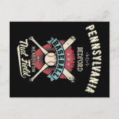 Pennsylvania Bedford Baseball Briefkaart (Voorkant)