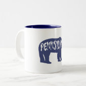 Pennsylvania Beer Tweekleurige Koffiemok (Voorkant links)