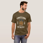 Pennsylvania bewolking t-shirt (Voorkant volledig)