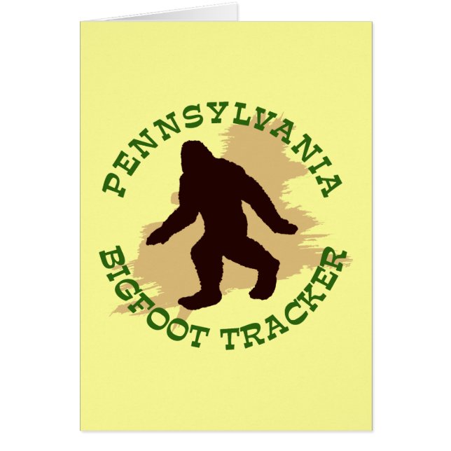 Pennsylvania Bigfoot Tracker (Voorkant)