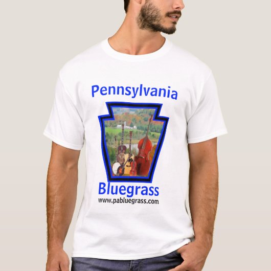 Pennsylvania Bluegrass Logo Shirt (Voorkant)