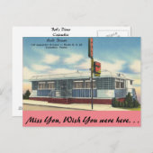 Pennsylvania, Bob's Diner, Columbia Briefkaart (Voorkant / Achterkant)