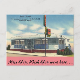 Pennsylvania, Bob's Diner, Columbia Briefkaart