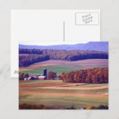 Pennsylvania Boerderij in het najaar Briefkaart (Voorkant / Achterkant)