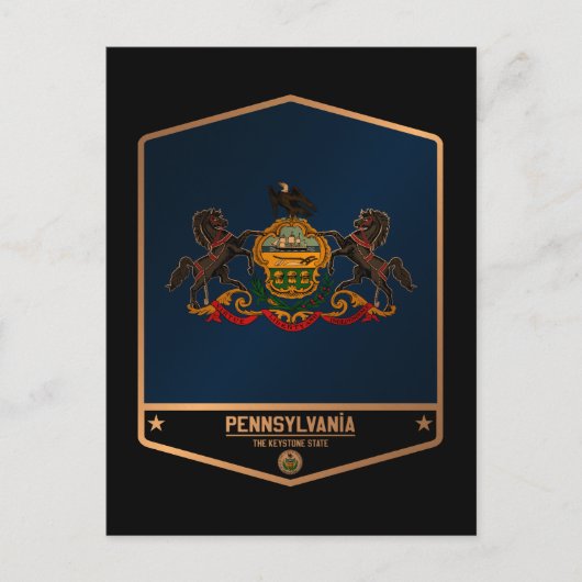 Pennsylvania Briefkaart (Voorkant)