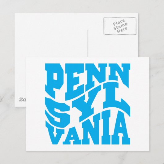 Pennsylvania Briefkaart (Voorkant / Achterkant)