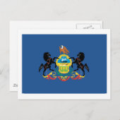 PENNSYLVANIA BRIEFKAART (Voorkant / Achterkant)
