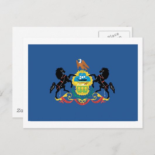 PENNSYLVANIA BRIEFKAART (Voorkant / Achterkant)