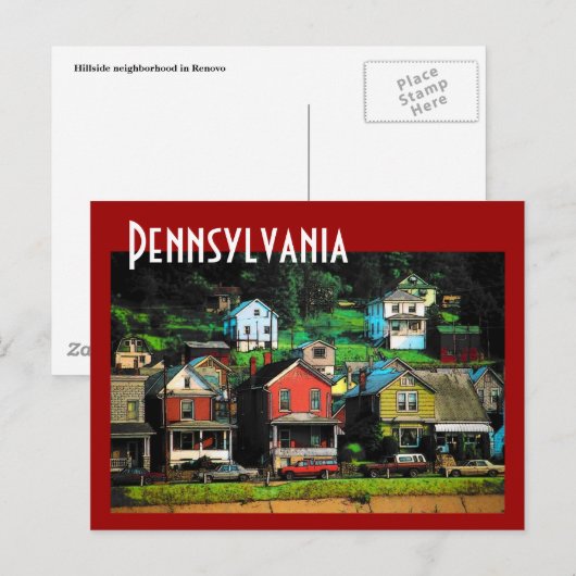 Pennsylvania Briefkaart (Voorkant / Achterkant)