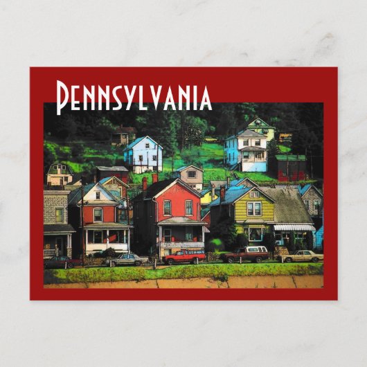 Pennsylvania Briefkaart (Voorkant)