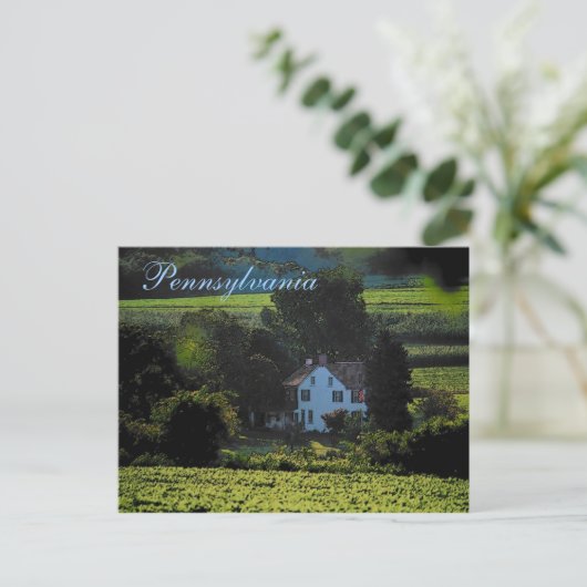 Pennsylvania Briefkaart (Staand voorkant)