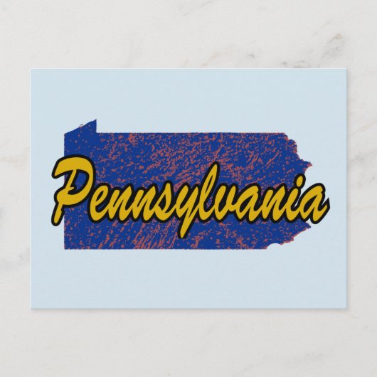 Pennsylvania Briefkaart (Voorkant)
