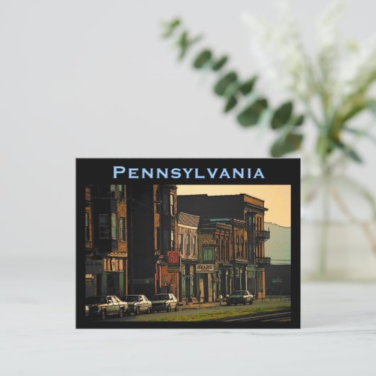 Pennsylvania Briefkaart (Staand voorkant)