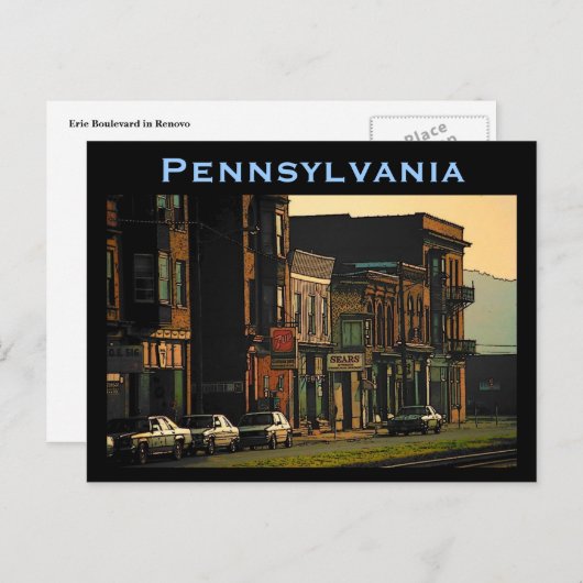 Pennsylvania Briefkaart (Voorkant / Achterkant)