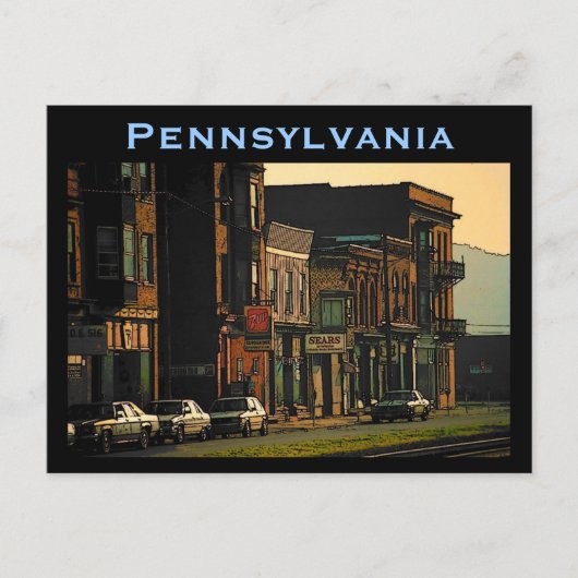 Pennsylvania Briefkaart (Voorkant)