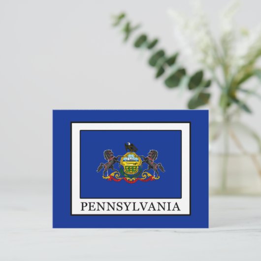 Pennsylvania Briefkaart (Staand voorkant)