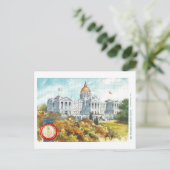  Pennsylvania Capitol met Seal Briefkaart (Staand voorkant)