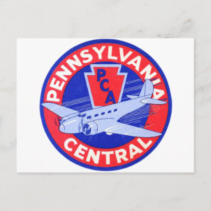 Pennsylvania Central Airlines Briefkaart