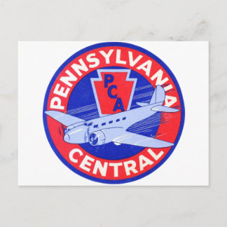 Pennsylvania Central Airlines Briefkaart