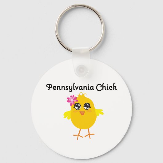 Pennsylvania Chick Sleutelhanger (Voorkant)