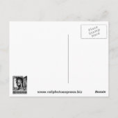 Pennsylvania Coal Poster WPA 1938 Briefkaart (Achterkant)