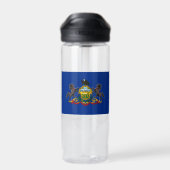 Pennsylvania Coat of Arms, Flag, Pennsylvania Waterfles (Achterkant)