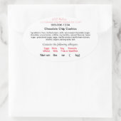 PENNSYLVANIA Cottage voedingswet Beperkte voedselp Ovale Sticker (Tas)