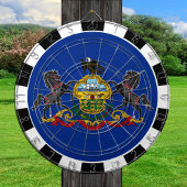 Pennsylvania Dartboard & Pennsylvania Flag/board Dartbord
